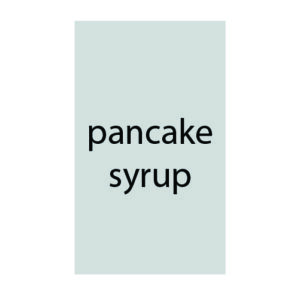 syrup-pancake